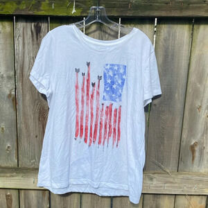Red, White and Blue T shirt size XL